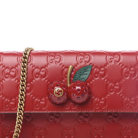 gucci cherry bag|gucci handbag guccissima.